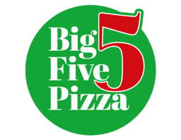Big Five Pizza logo.